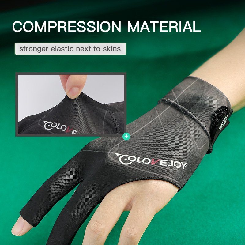 Wholesale Cheap Four-Color Durable Non-Slip Breathable Blilliard Accessories Snooker Gloves Billiard Gloves