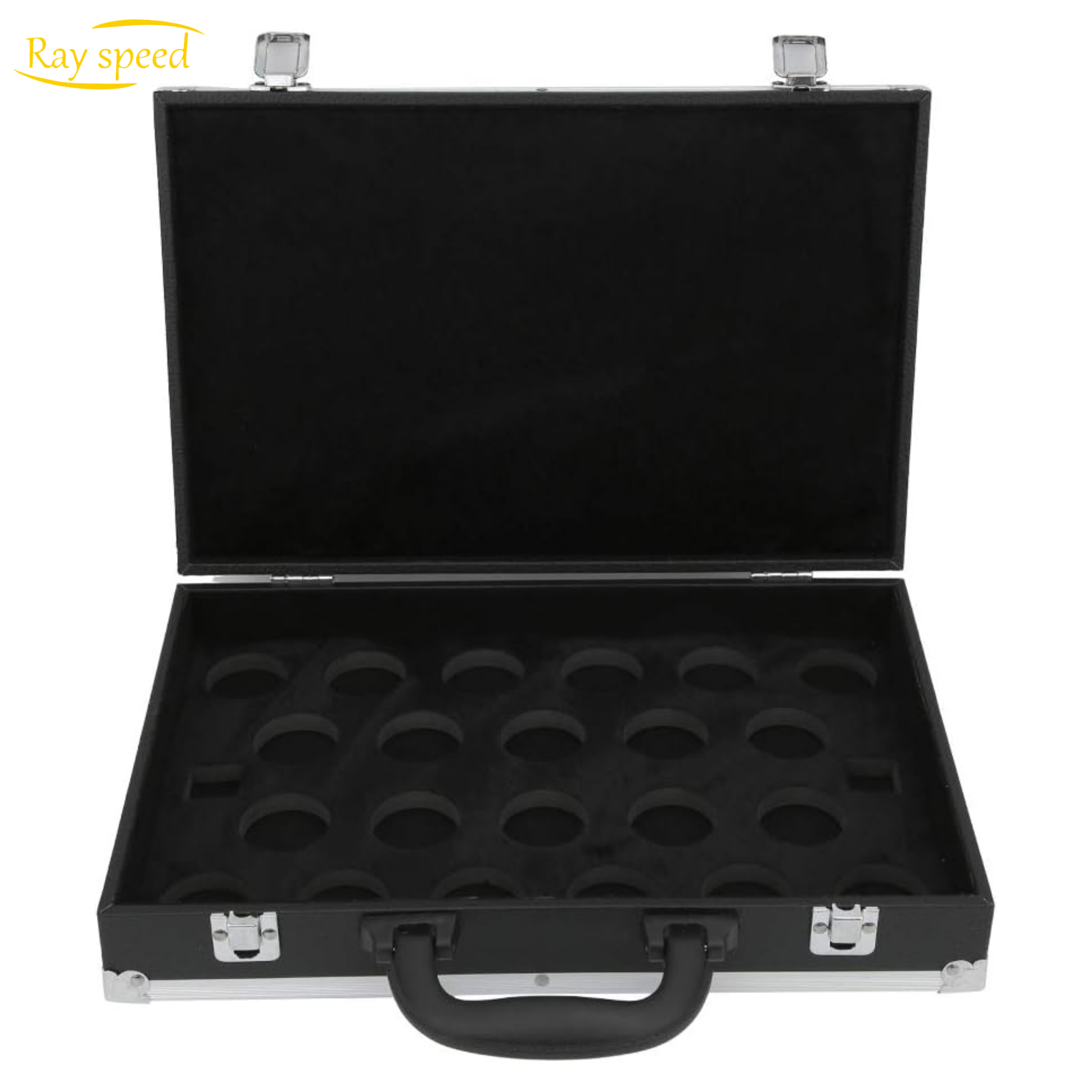 Rayspeed Snooker Billiard 22 Balls Storage Box, Pool Balls Carrying Case With Carry Handle For One Set Of Billiard Balls