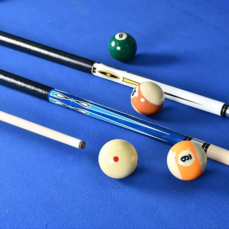 Factory custom billiard cue with 145 length 19 oz maple billiard cue