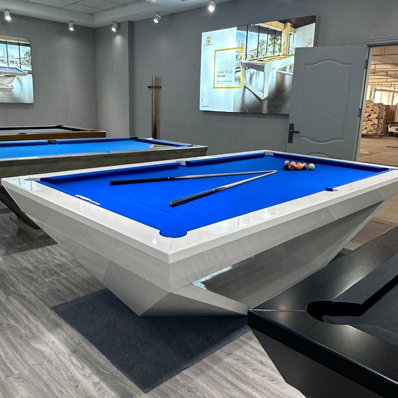 Top Sale Solid Wood Slate 7ft/8ft/9ft Pool Table Billiard Table With Snooker