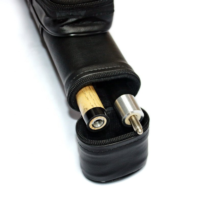 1/2 Billiard Cue Case Tube PU Leather Material for Carrying Pool Cue Sticks On Sale