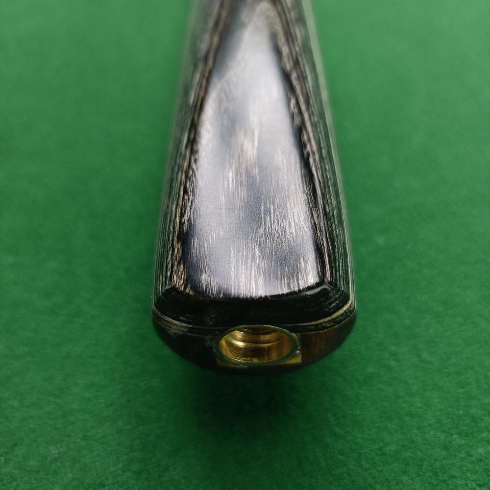 Bojue manufacturer high quality ash wood billiard & snooker standard size single piece style pool cue