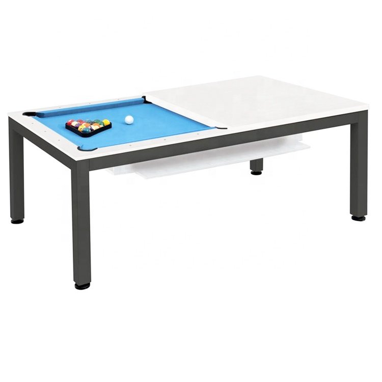 Family 4ft 5ft 6ft mini dining tea pool table small coffee table 2 in 1 one multi-funtion pool table for sports entertainment