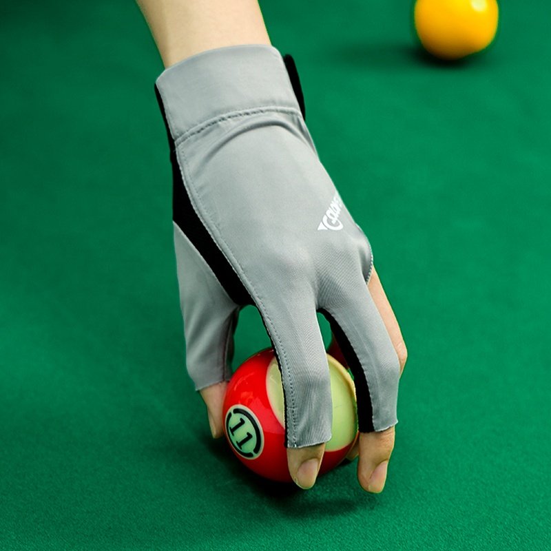 GOLOVEJOY XG67 Billiard Player Gloves Oem Odm Custom Made Three Finger Billiard Snooker Pool Cue Gloves Left Right Handed