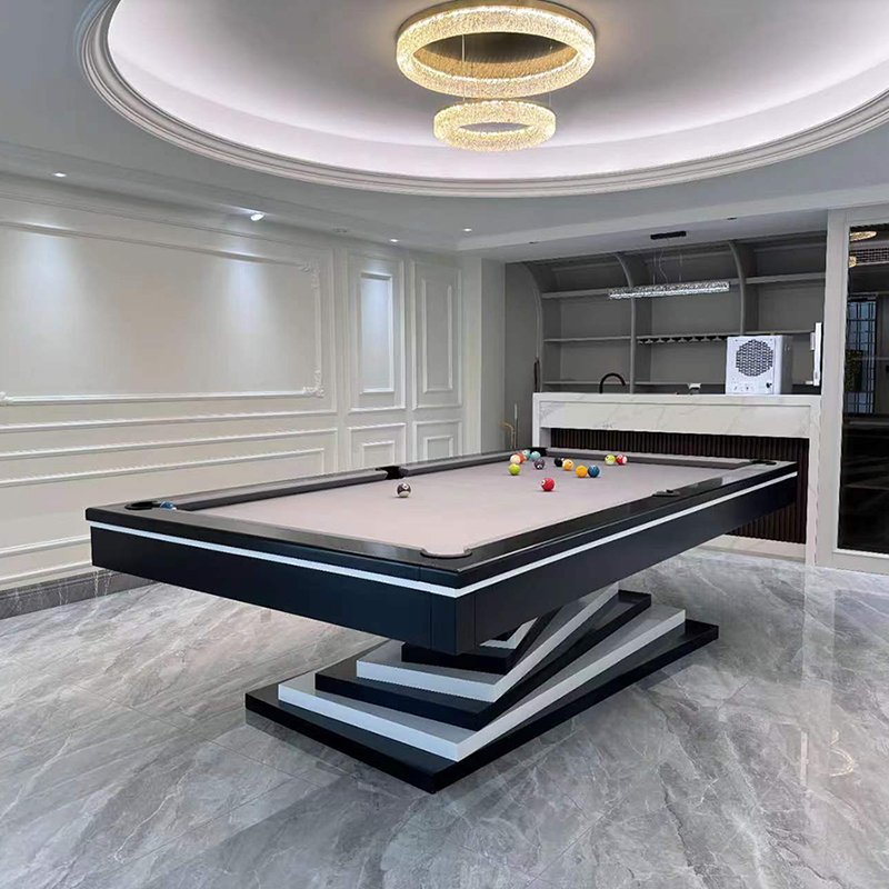 8ft solid wood cheap table pool American snooker billiard commerical use indoor pool table biliard tables