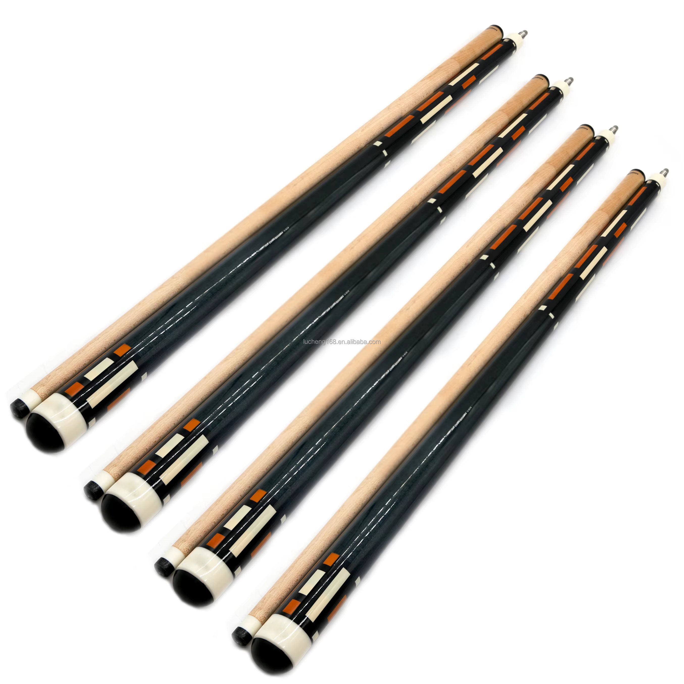TQG-112 Professional Korean 3 Cushion Carom Billiard Cue 12mm Tip 142 Libre Cue with Maple Carbon Butt Sleeve Steel Joint Stock