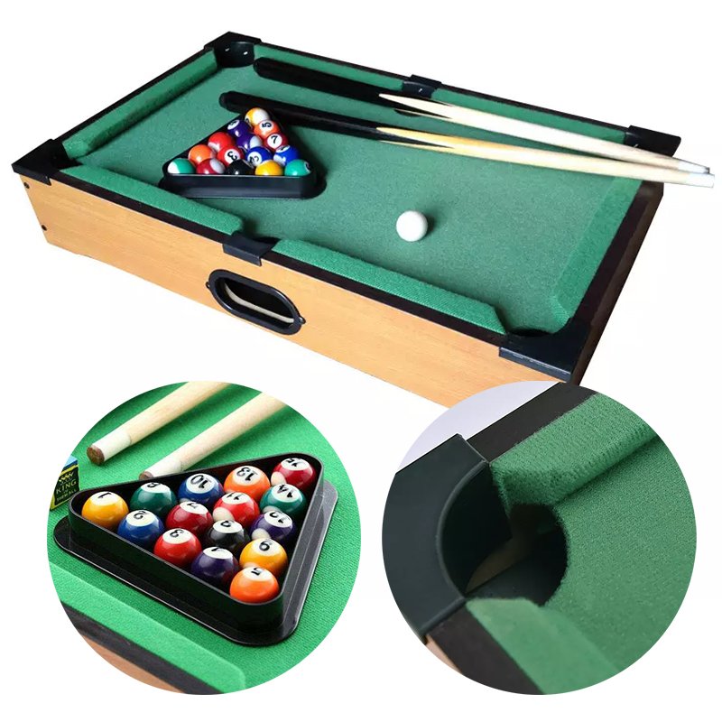 wholesale Tabletop Snooker Accessories Portable Children Family Game Set Mini Pool Table Kids Billiard Table for Sale