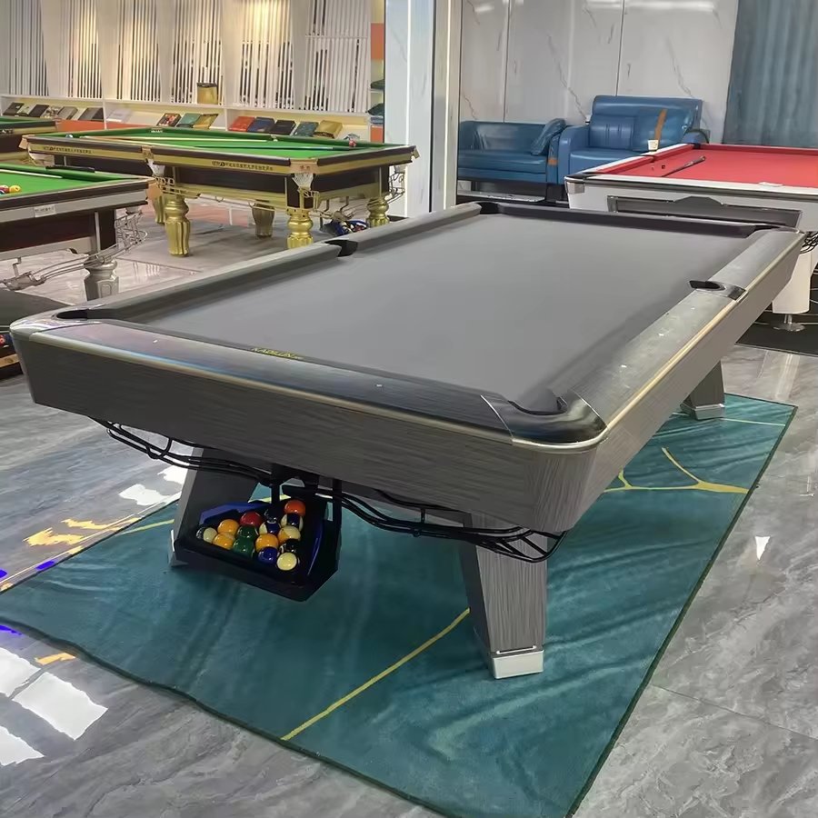 Modest Luxury Design Solid Wood OAK K66 Rubber Jiujiang Slate Pool Billiard Table Customized 9ft