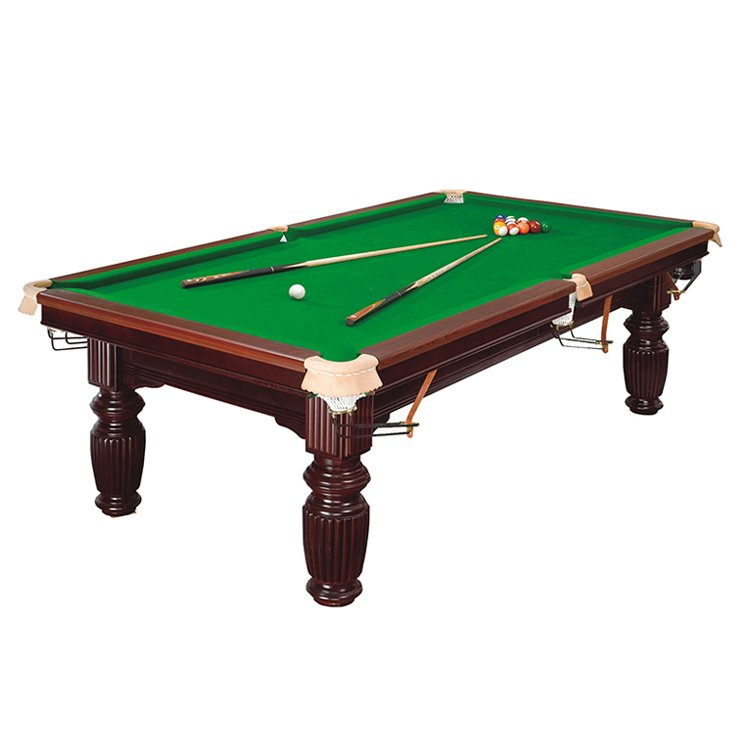 Modern Luxury Solid Wood Slate Pool Table Manufacturer Billiard Table Adult Size