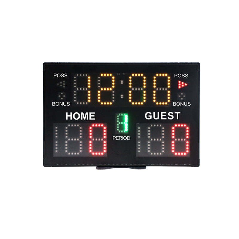 GX 3pcs 18650 Battery Powered Digital Basketball Scoreboard Portable Score Board with Remote Control Function for Sports Game