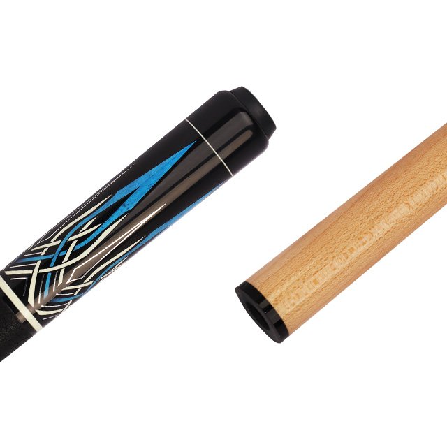 NO.20-2 Qi Mei La Custom 1/2 Split Tip Pool Cue 12.9mm Maple Cue Steel Chimera Center Multiple Billiard Stick Factory Direct