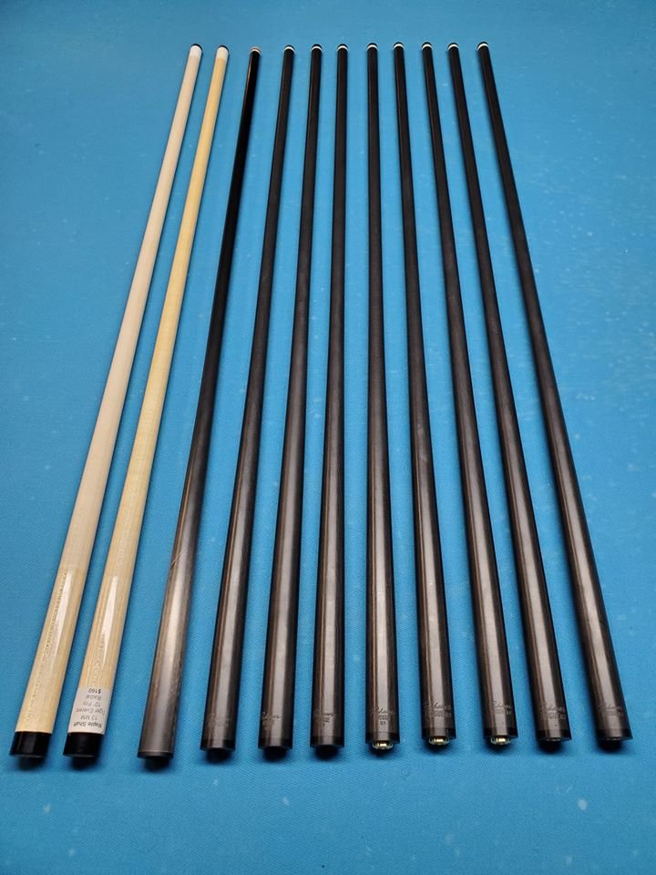 SW snooker carbon billiard shafts billiard cue shaft carbon