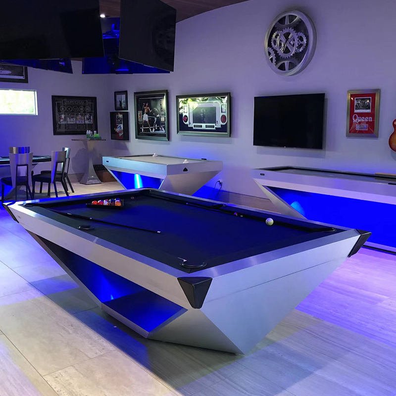 Brand New Pub Pool Table Indoor Size Slate Family Billiards Mesa De Billar
