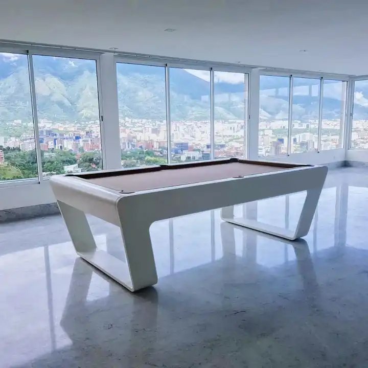 Adults Sport Indoor Game New Design Beautiful Look Custom Size 8 feet 9 feet Snooker Pool Billiard Table with Elastic Bumper