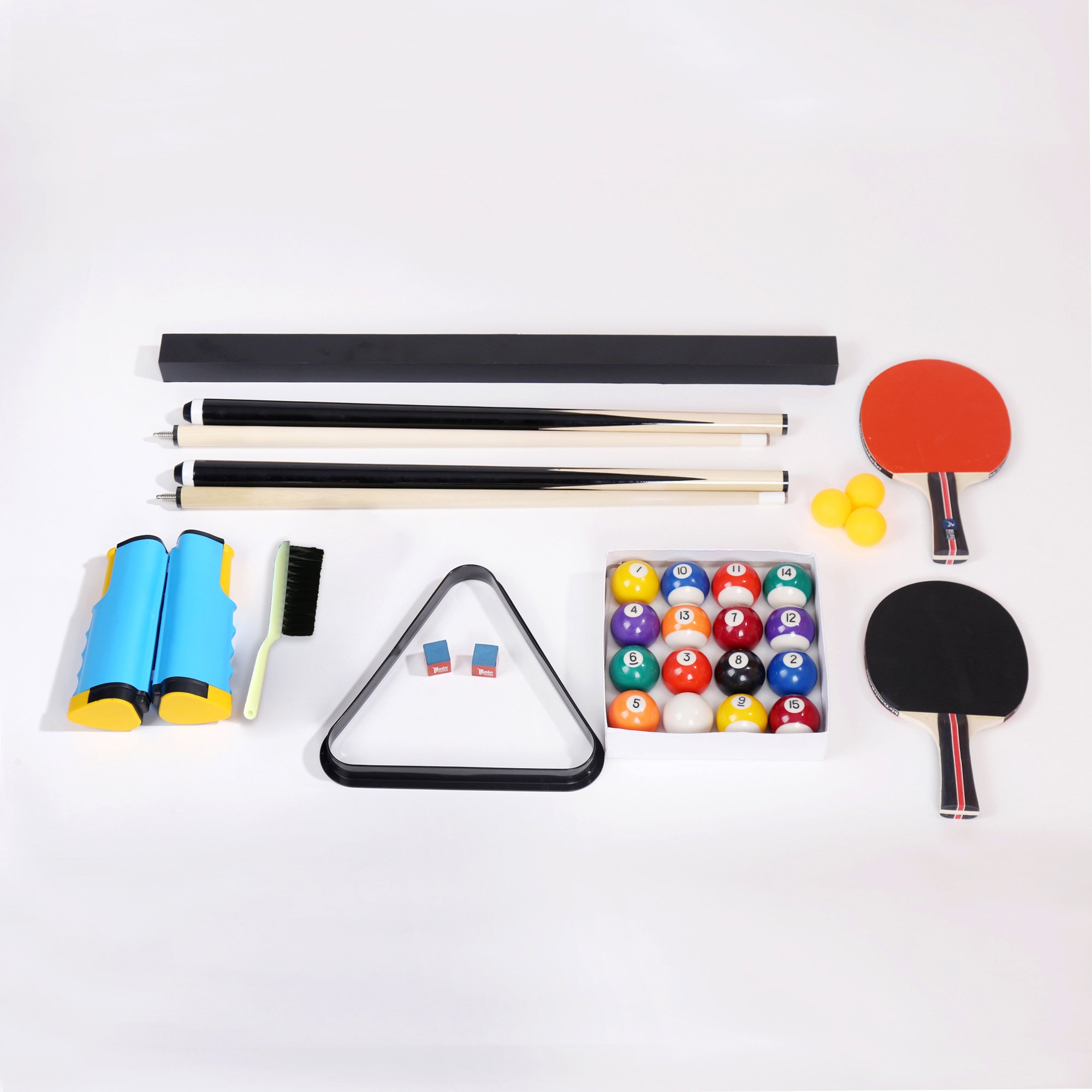 Commercial household billiard table can be folded free of installation 3in1 billiard dining table