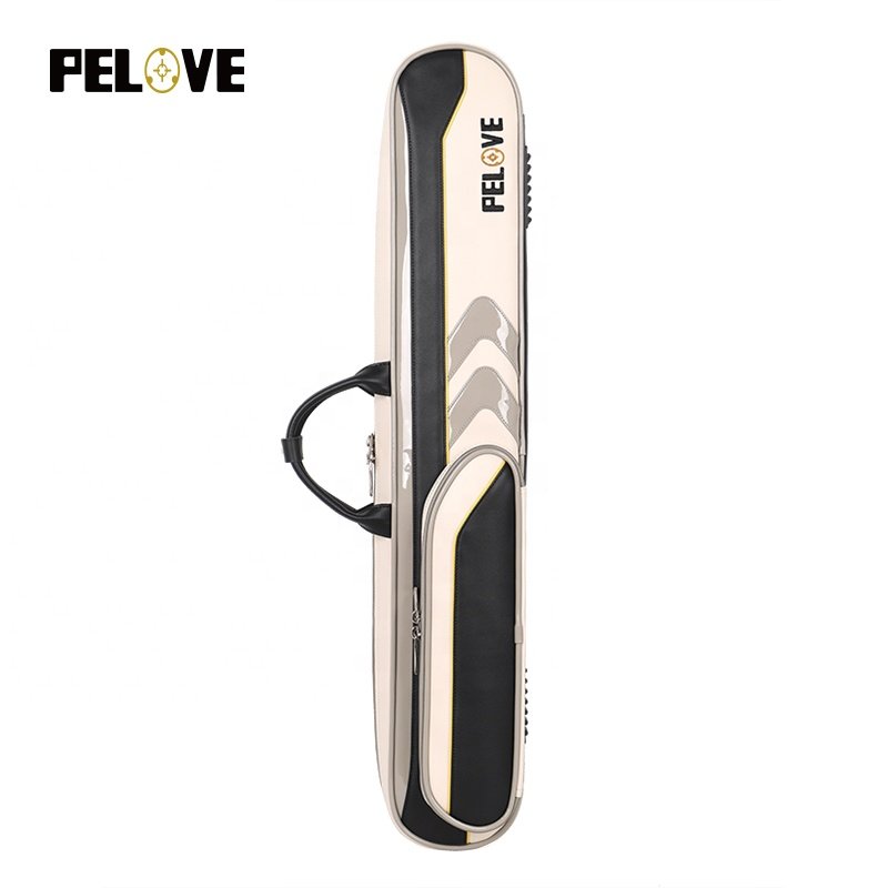 Patchwork Pu Leather Billiard Snooker Portable Case 3B 4S Cue Case Billiard