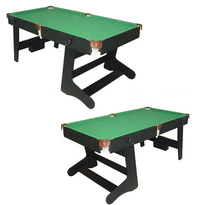 Professional Modern 6ft Billiard Pool Table Folding Leg Pool Table Game Play Snooker Table For Sale