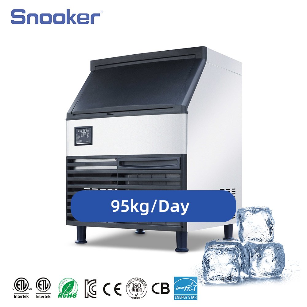Wholesale ice makers Commercial Ice Machine Factory 95kg/24h tube ice machine For American Canada