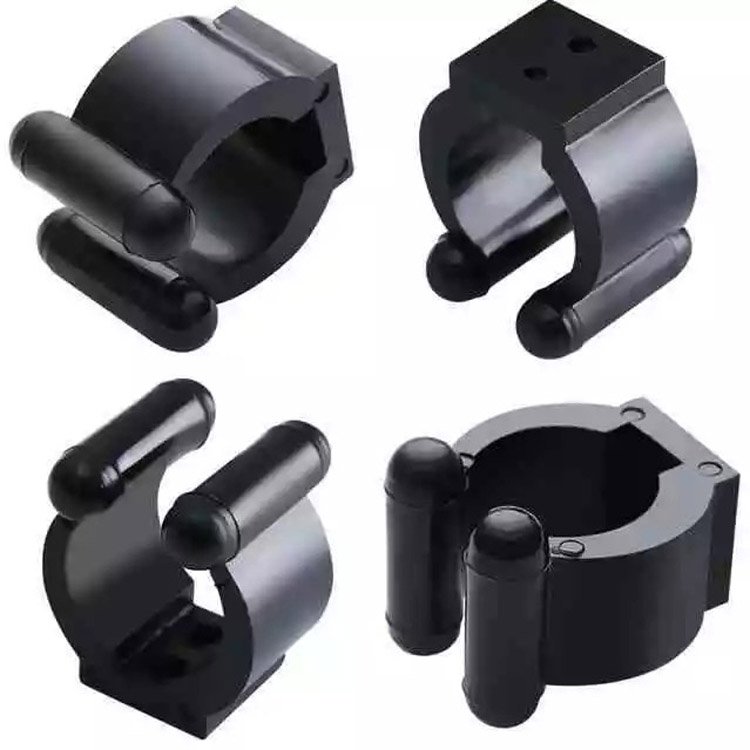 Plastic Billiards Snooker Cue Locating Clip Holder / Regular Fishing Rod Storage Clip for Pool Cue Rack
