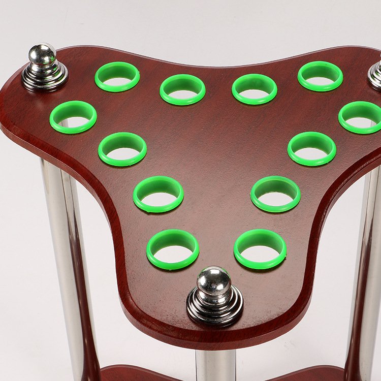 Professional Standard High Quality Wooden Snooker Billiard Pool Cue Rack