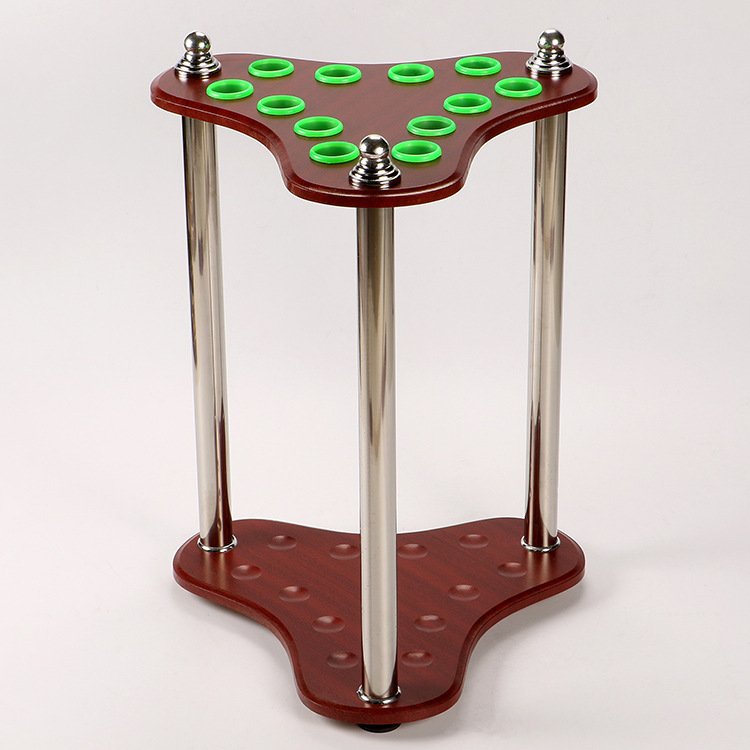 Professional Standard High Quality Wooden Snooker Billiard Pool Cue Rack