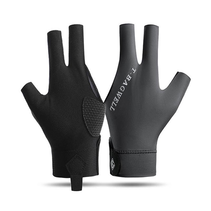 Billiard Gloves Finger Pool Table Gloves Breathable Comfortable 3 Customize Logo Unisex Snooker Cue Billiard Gloves