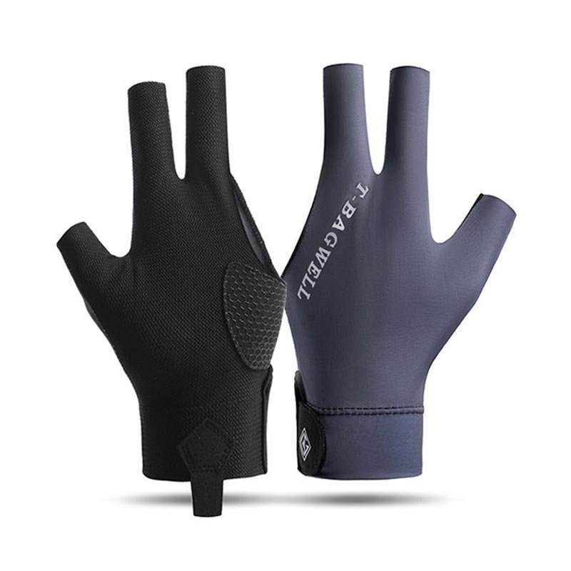 Billiard Gloves Finger Pool Table Gloves Breathable Comfortable 3 Customize Logo Unisex Snooker Cue Billiard Gloves