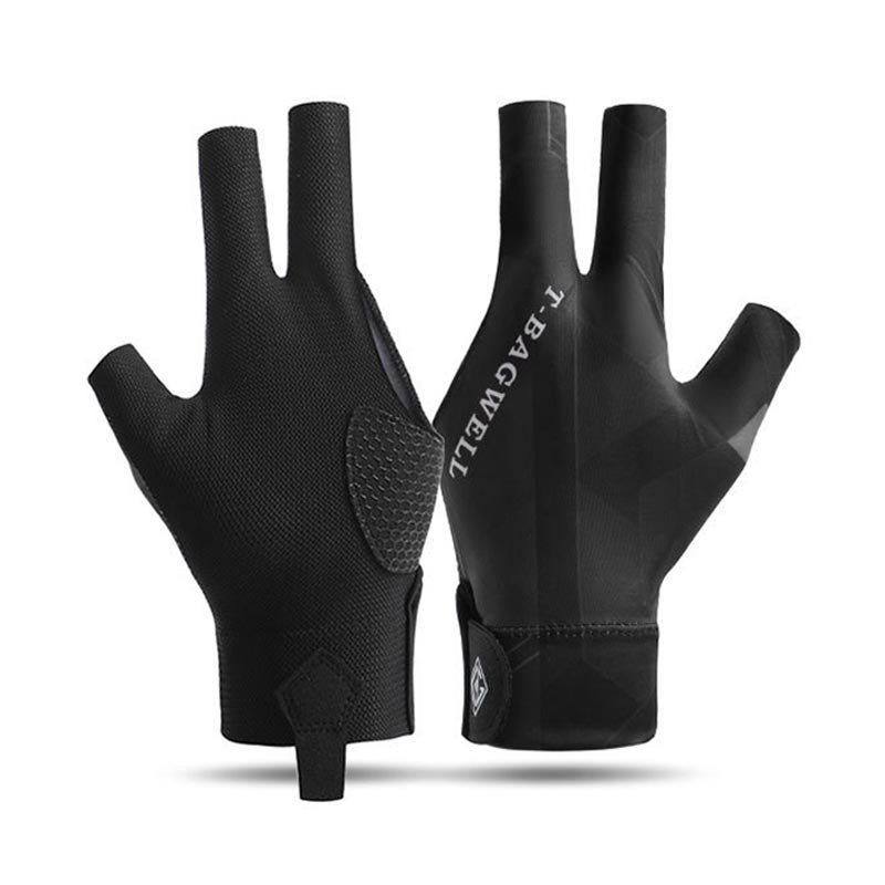 Billiard Gloves Finger Pool Table Gloves Breathable Comfortable 3 Customize Logo Unisex Snooker Cue Billiard Gloves