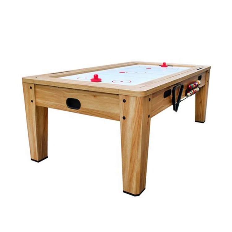 Home Leisure 8ft 4 in 1 Multi Game Table For Adults With Snooker & Billiard Hockey Pingpong Game And Dining Top Table Functions