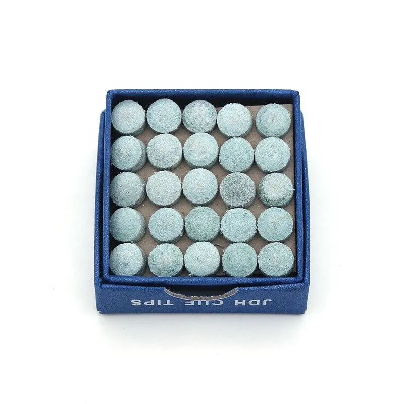 Factory Price 9mm/10mm Leather Billiard Pool Cue Stick Tips For Sale