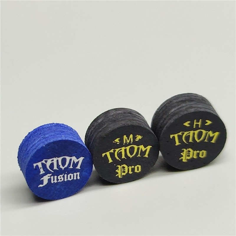 Genuine TAOM snooker leather head 11mm 14mm Finnish multi-layer billiard cue leather head