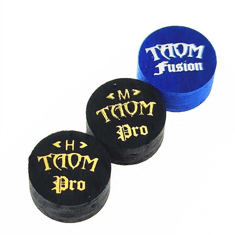 Genuine TAOM snooker leather head 11mm 14mm Finnish multi-layer billiard cue leather head