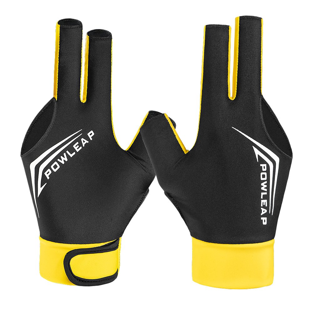 Factory direct professional billiards men women comfortable pool cue snooker gloves custom logo three finger billiard gloves