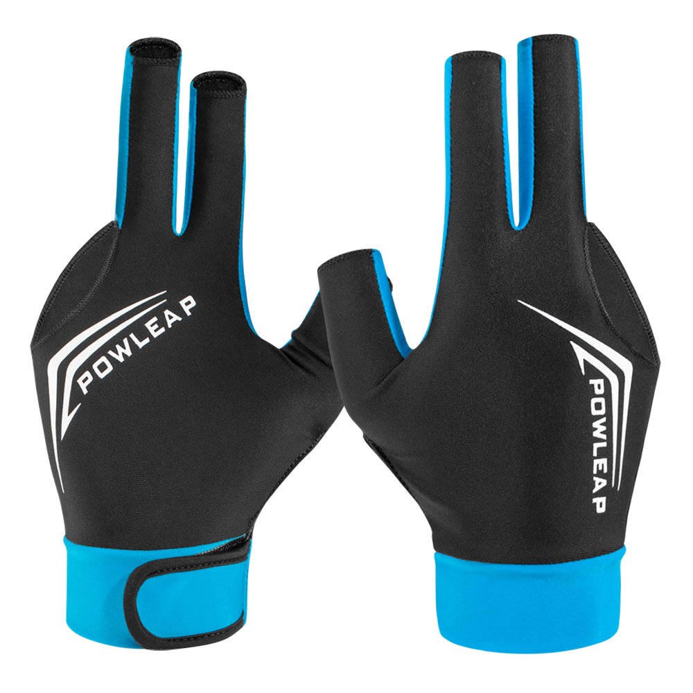 Factory direct professional billiards men women comfortable pool cue snooker gloves custom logo three finger billiard gloves