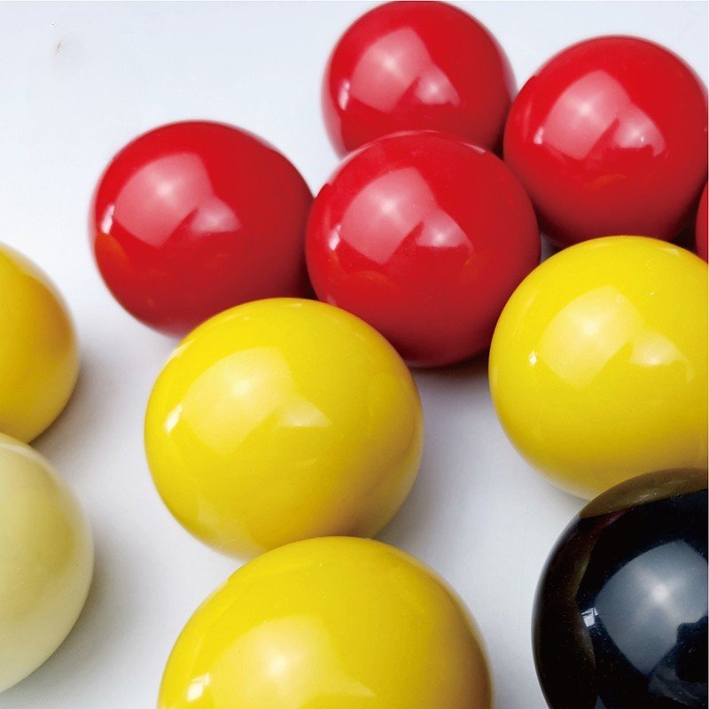 Xikuno Factory Direct Billiard Casino Ball Yellow and Red Ball 48mm B Grade Customized