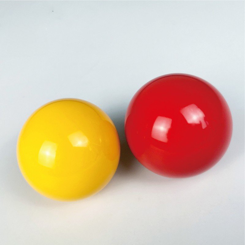 Xikuno Factory Direct Billiard Casino Ball Yellow and Red Ball 48mm B Grade Customized