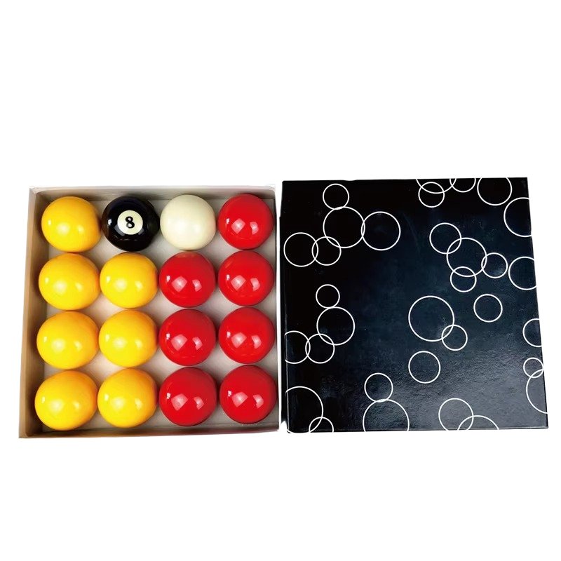 Xikuno Factory Direct Billiard Casino Ball Yellow and Red Ball 48mm B Grade Customized