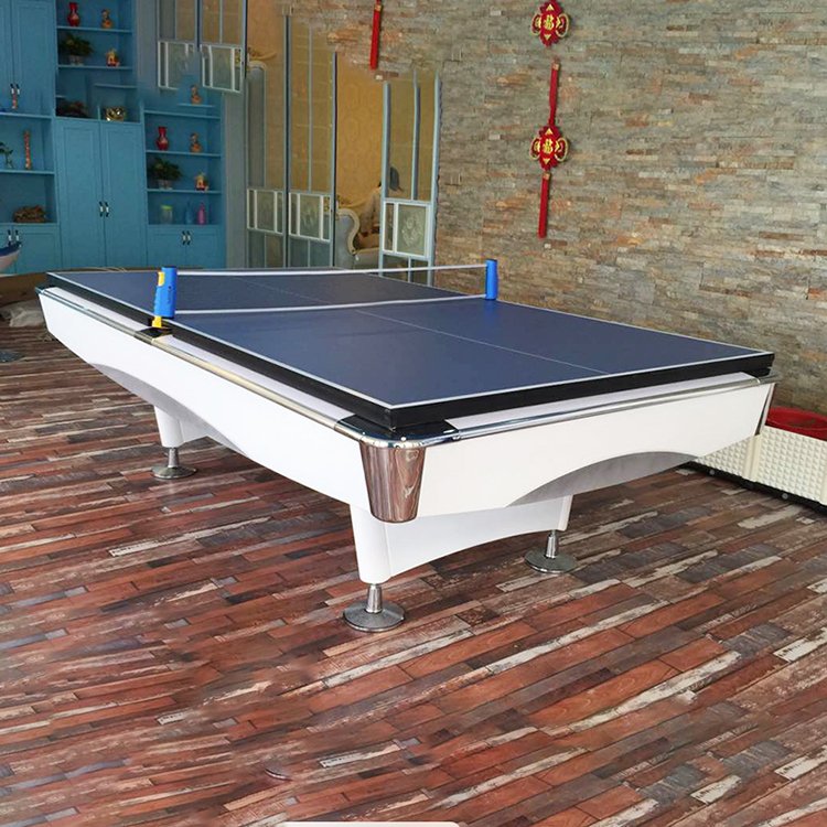 Manufacturer Direct Sale 2900 * 1600 * 85cm Size 4 In 1 Standard Snooker Table Pool Table