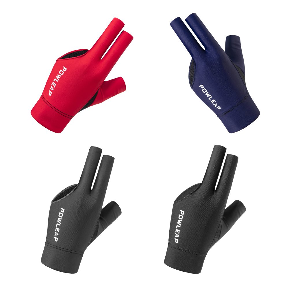 2022 Billiards Accessories Three Fingers Wrinkle Resistant Shooter Pool Cue Snooker Billiards Gloves Suppliers