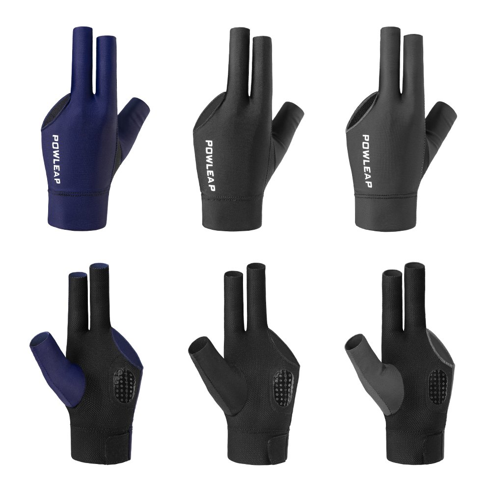 2022 Billiards Accessories Three Fingers Wrinkle Resistant Shooter Pool Cue Snooker Billiards Gloves Suppliers