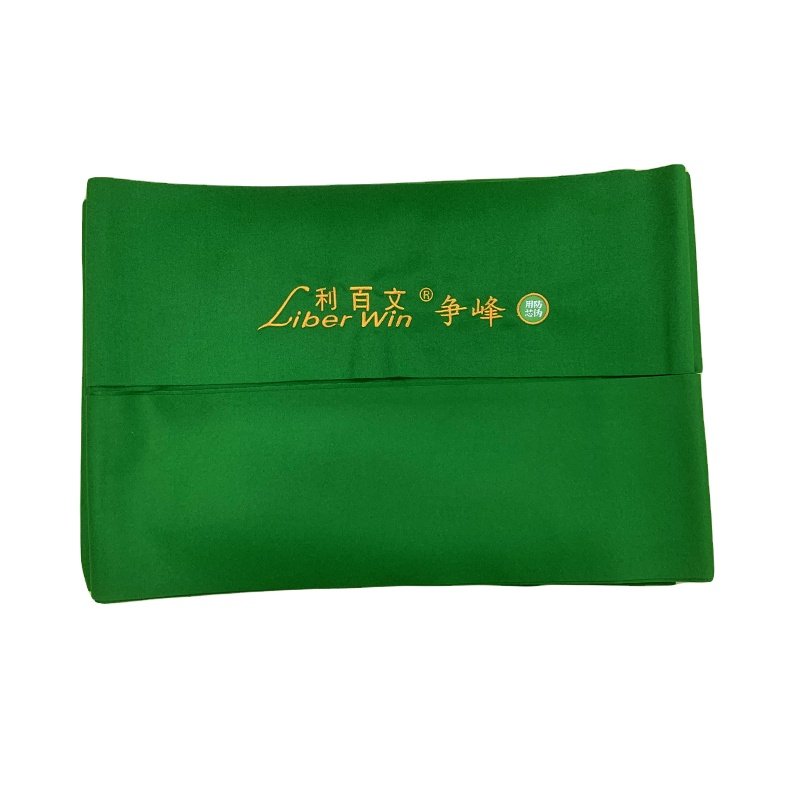 Liberwin High Quality 6811 Snooker Cloth for 12 FT Table Wool Material with Bed Cushion Customizable Logo Box Package Available