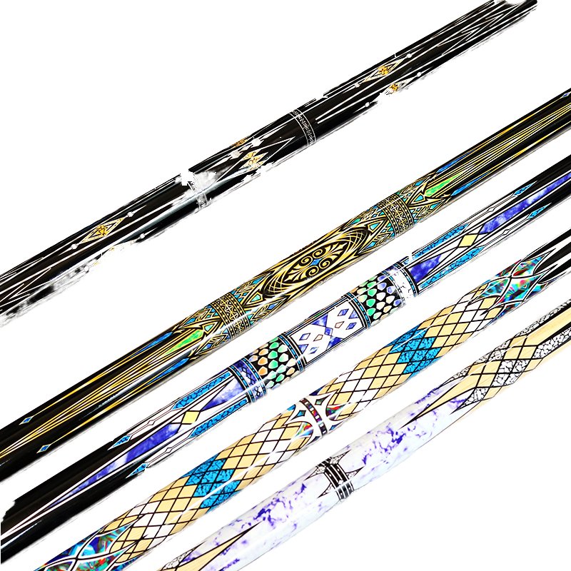 High Quality 58-Inch Maple Pool Cue with Excellent Feel & Stability 13mm Stainless Steel Interface for Snooker & Billiards