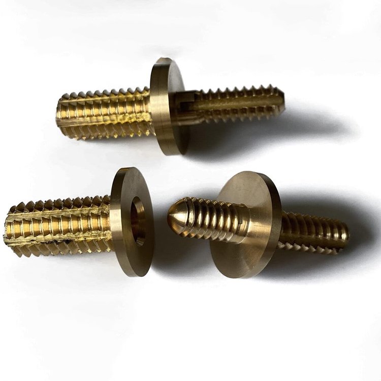 High Quality Male-Lock Pool Snooker Cue Cane Vacuum Quick Release Brass Screw Joint Pin Set