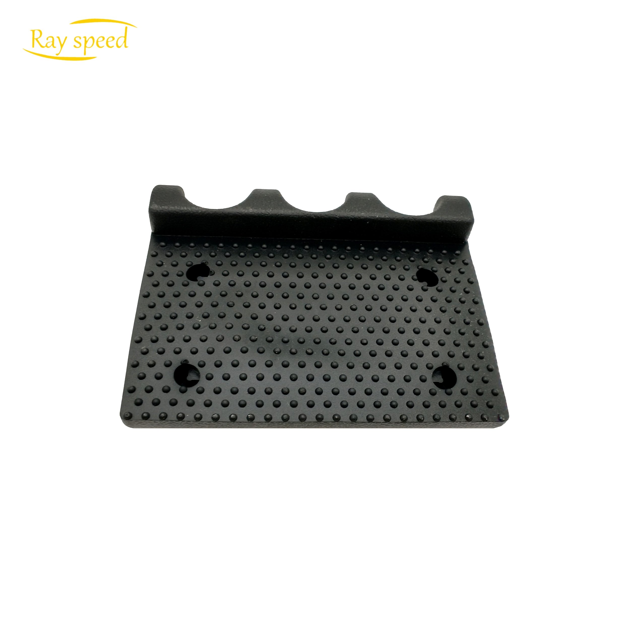 Rayspeed 3 Holes Pool Cue Holder,Portable Pool Stick Holders for Table Pool Cue Rack Claw, Non-Slip Pool Cues Stick Holder Black