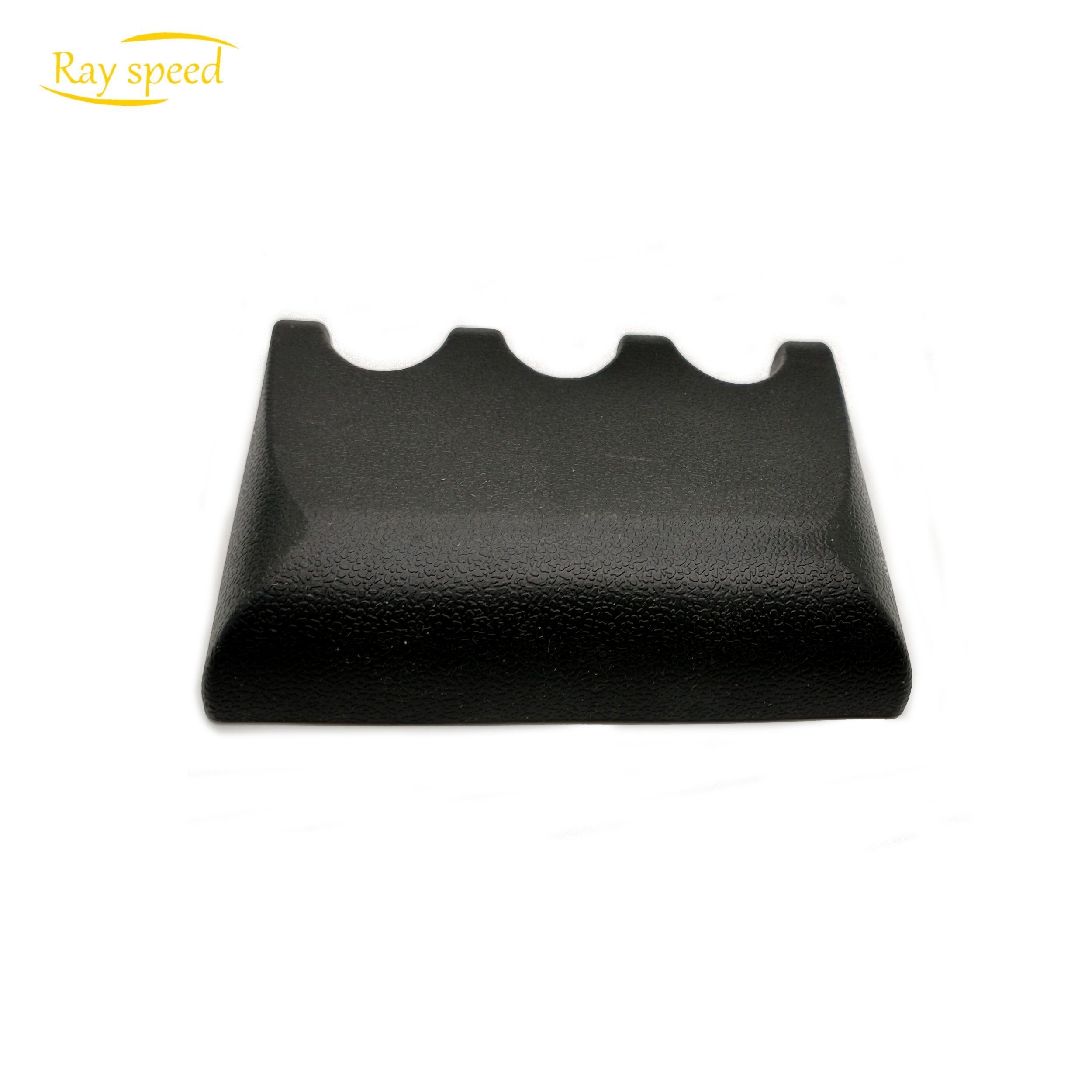Rayspeed 3 Holes Pool Cue Holder,Portable Pool Stick Holders for Table Pool Cue Rack Claw, Non-Slip Pool Cues Stick Holder Black