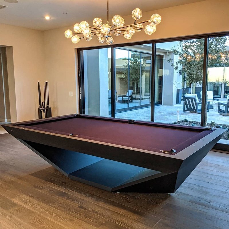 Fashion Marble American 9Ft Multi Colours Chinese Billiard Pool Table