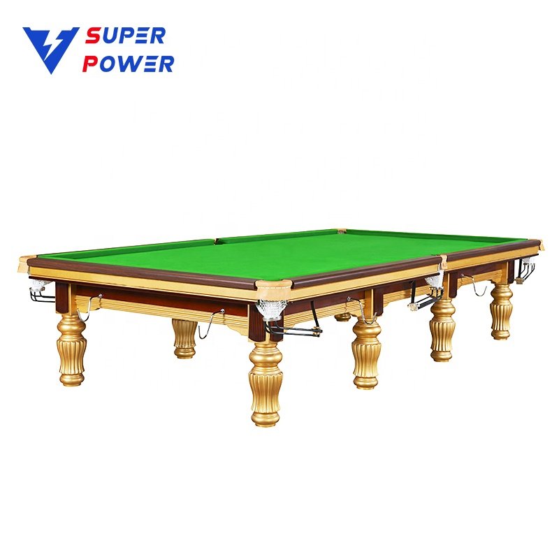 Professional 12ft snooker pool table with snooker table heater