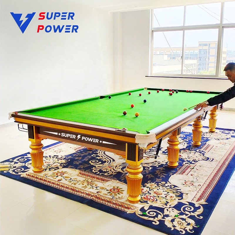 Professional 12ft snooker pool table with snooker table heater