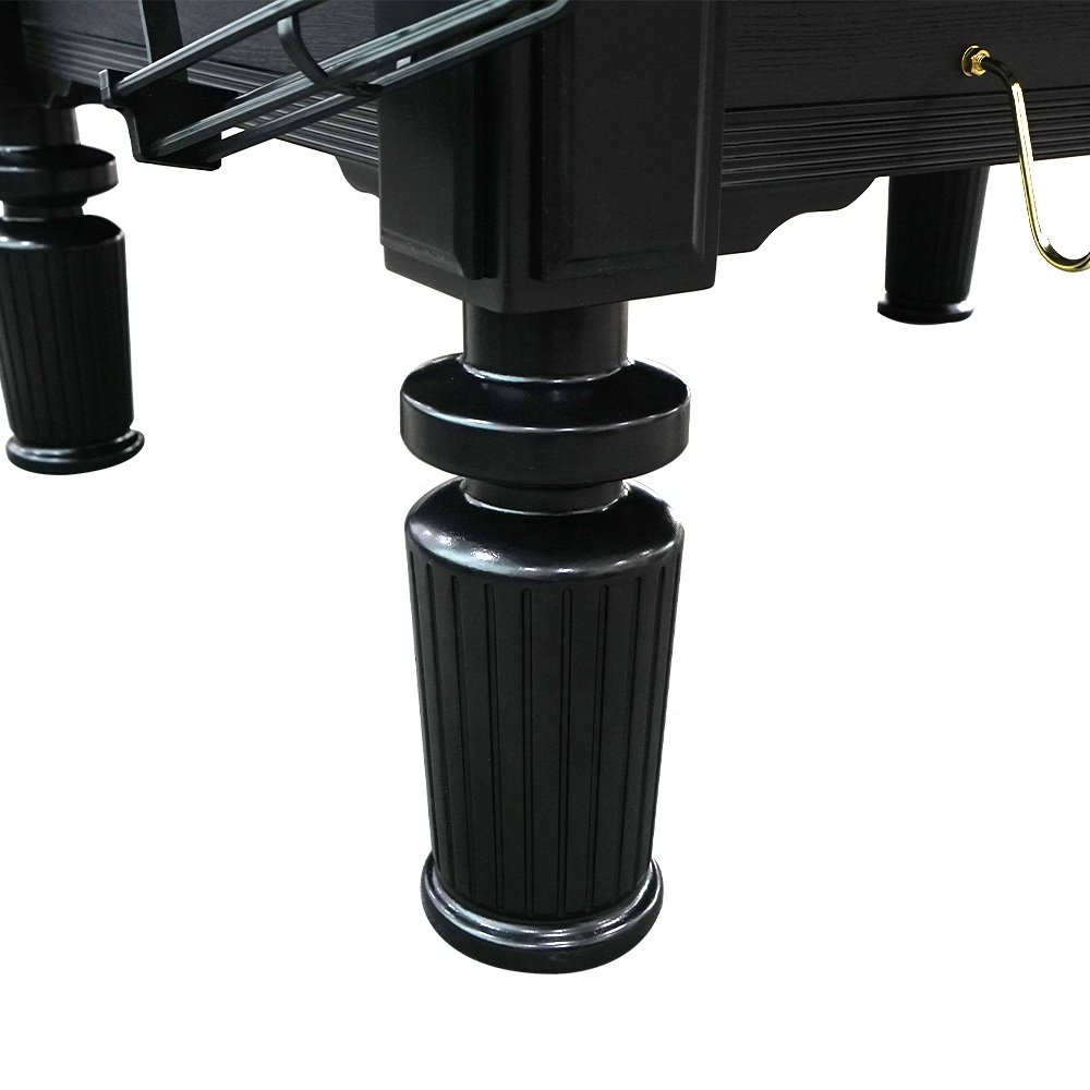 International standard rubber wood slate 12ft snooker table with advanced complete accessories