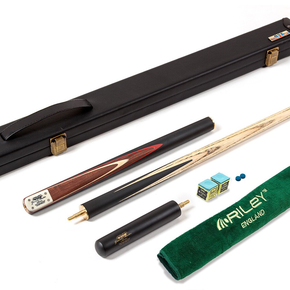 SLP 3/4 Snooker Cue 10mm Tip Billiard Cue Ash Wood Snooker Stick with Extension